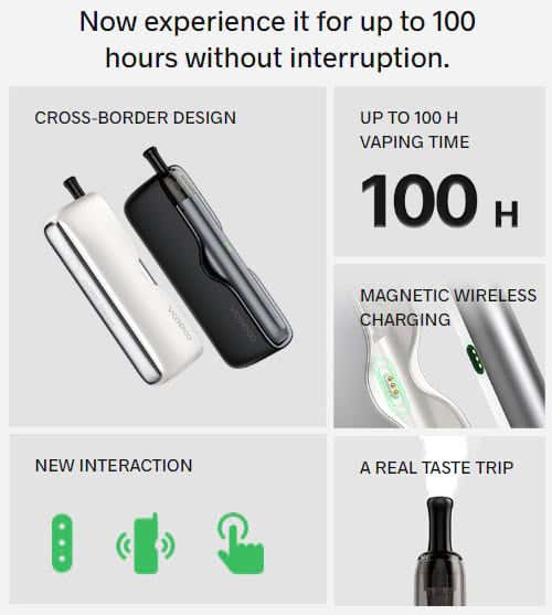 VooPoo Doric Galaxy Pod Kit - Features and Highlights