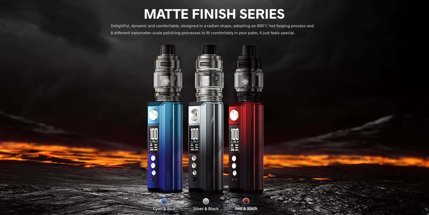 Voopoo Drag M100S Kit - Matte Series