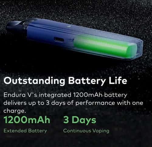 Innokin Endura V Pod Vape Kit - Outstanding Battery Life