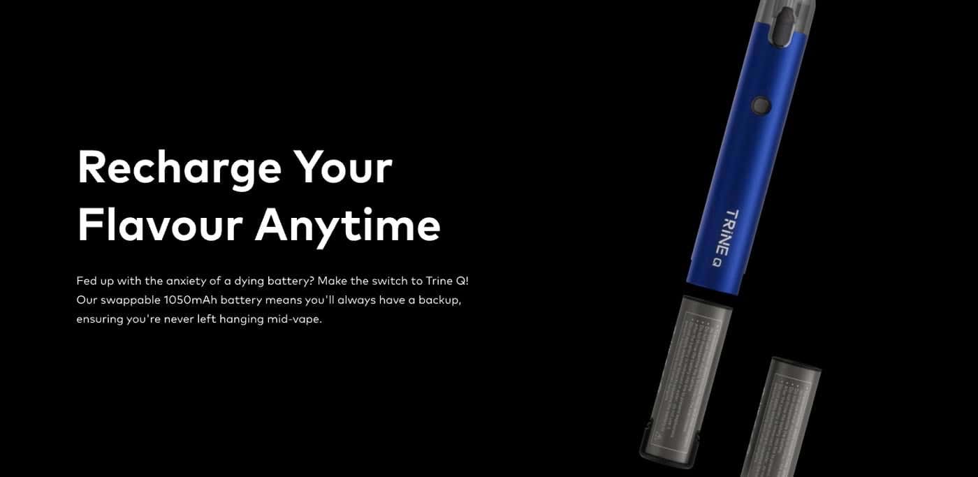 Innokin Trine Q Pod Vape Kit - Rapid Rechargeability