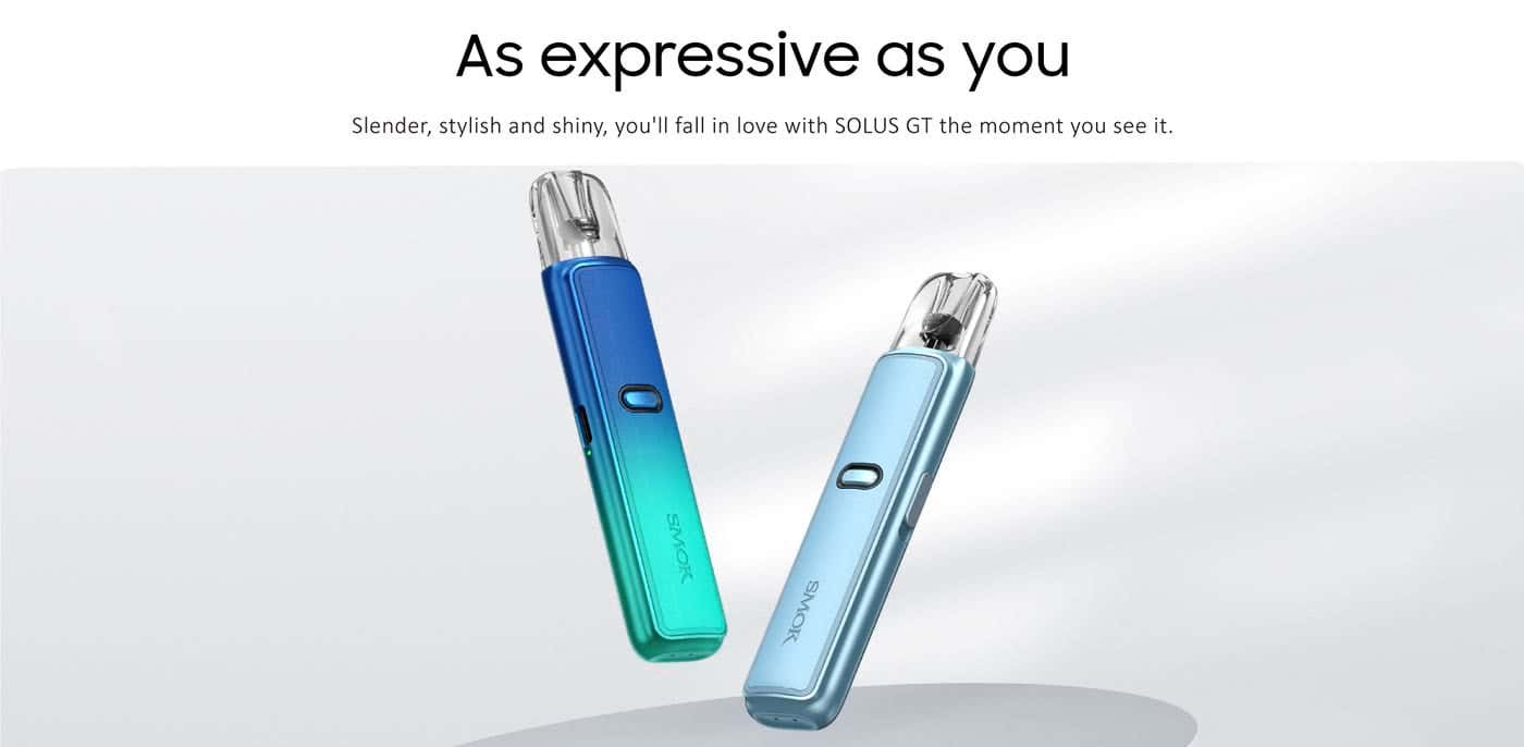 SMOK Solus GT Pod Vape Kit - Expressive Design