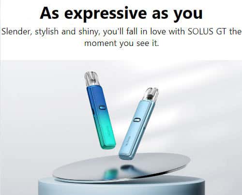 SMOK Solus GT Pod Vape Kit - Expressive Design