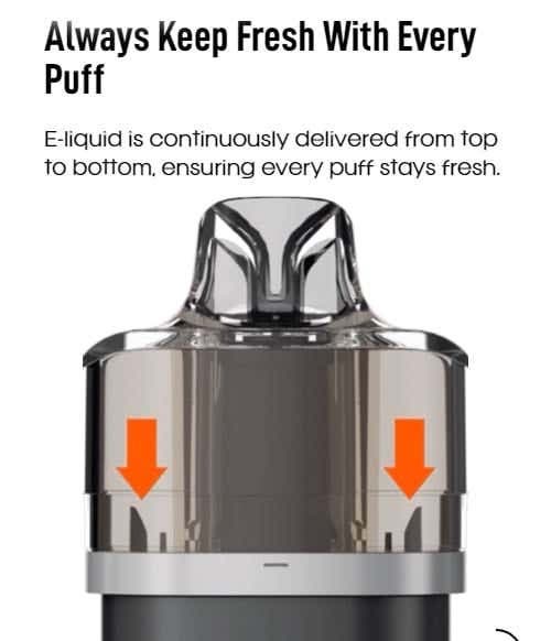 Vaporesso Dojo Blast 6000 Replacement Prefilled Pod - Always Keep Fresh with Every Puff