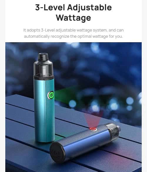 Aspire BP Stik Pod Vape Kit - 3-level adjustable wattage