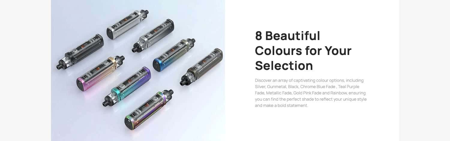 Aspire Veynom EX Pod Vape Kit - Eight beautiful colours