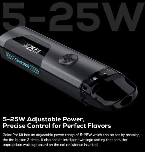 Freemax Galex PRO Pod Vape Kit - Adjustable power, precise control