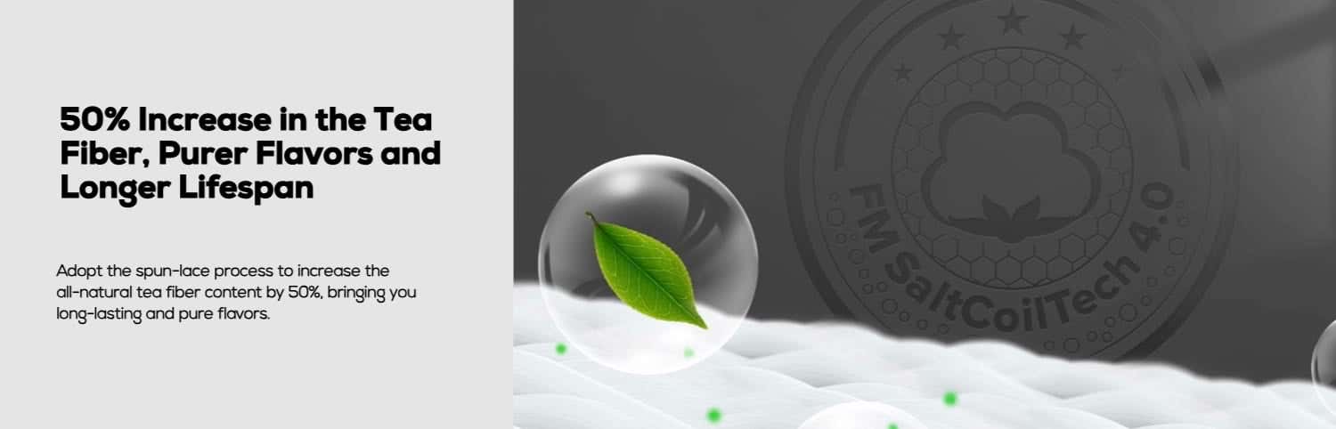 Freemax Galex V2 Pods - 50% increase in tea fiber, purer flavours and longer lifespan