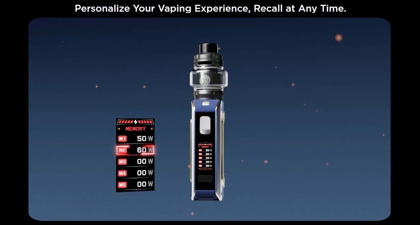 Geekvape Aegis Legend 3 Box Mod - Memory Mode, Recall at any time