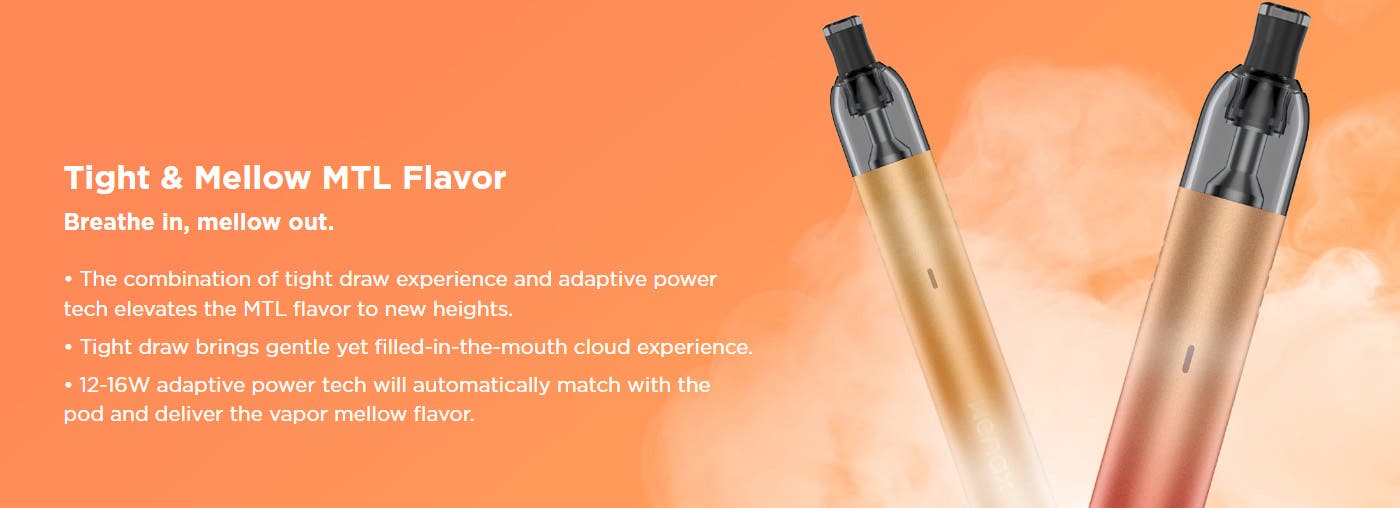 Geekvape Wenax M1 Mini Pod Vape Kit - Tight & Mellow MTL Flavour