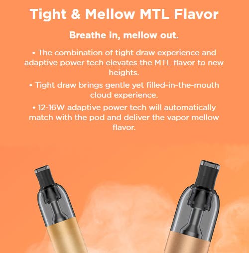 Geekvape Wenax M1 Mini Pod Vape Kit - Tight & Mellow MTL Flavour
