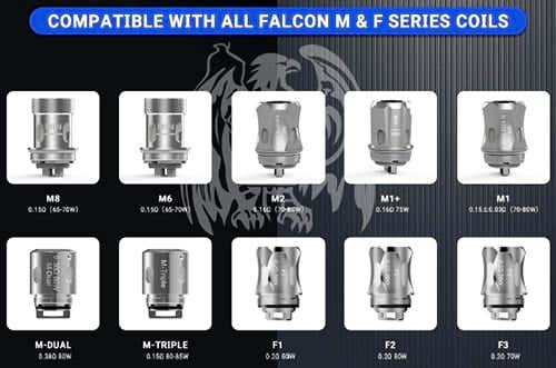 Horizontech Falcon Legend Sub-Ohm Tank - Compatible with all Falcon M & F series coils