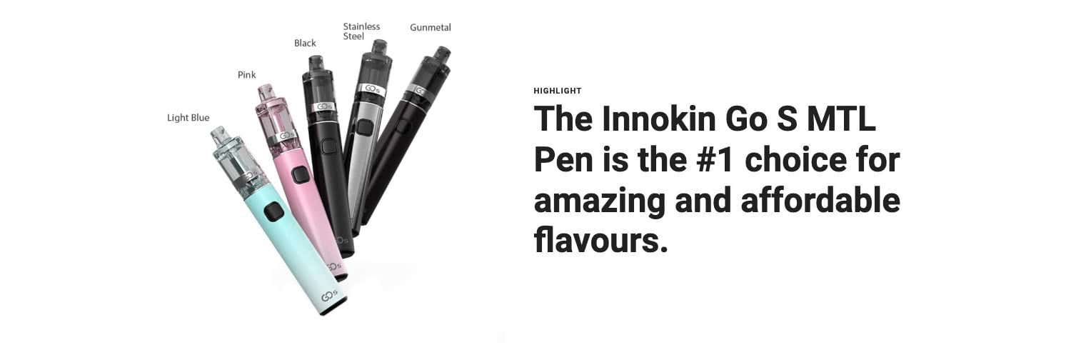 Innokin Go S Vape Starter Kit - The affordable choice for an MTL vape pen