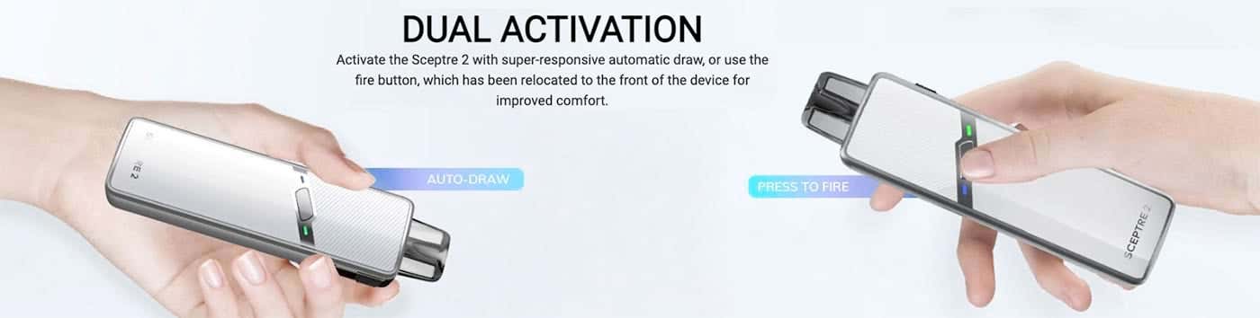 Innokin Sceptre 2 Pod Vape Kit - Dual activation