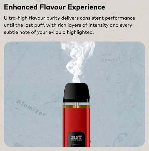 Innokin Trine Pod Vape Kit - Enhanced flavour experience