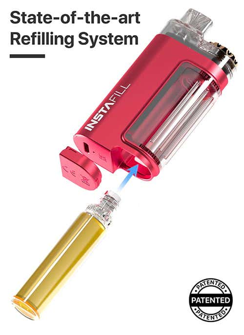 Instafill 3500 Rechargeable Disposable Vape Kit - State of the art refilling