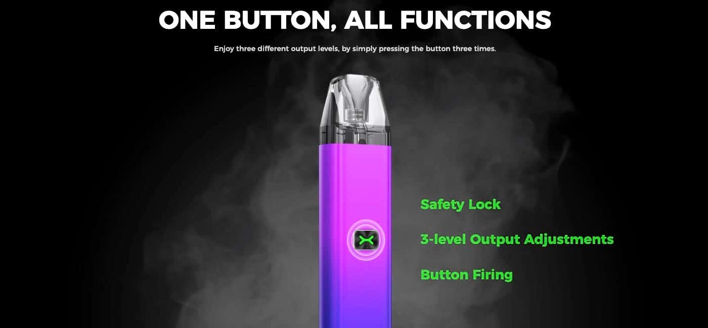 Xlim C Pod Kit - One button, all functions
