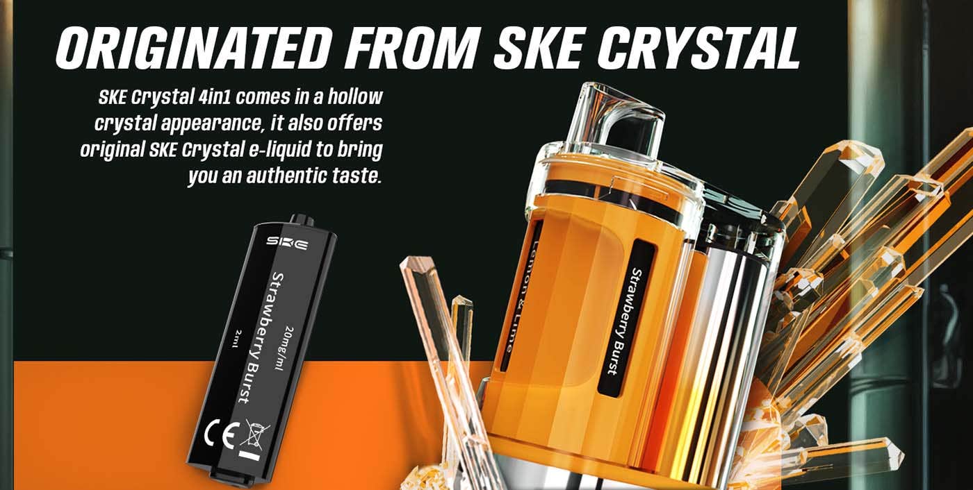 SKE Crystal 4in1 Prefilled E-Liquid Pods - Originated from SKE Crystal Bar