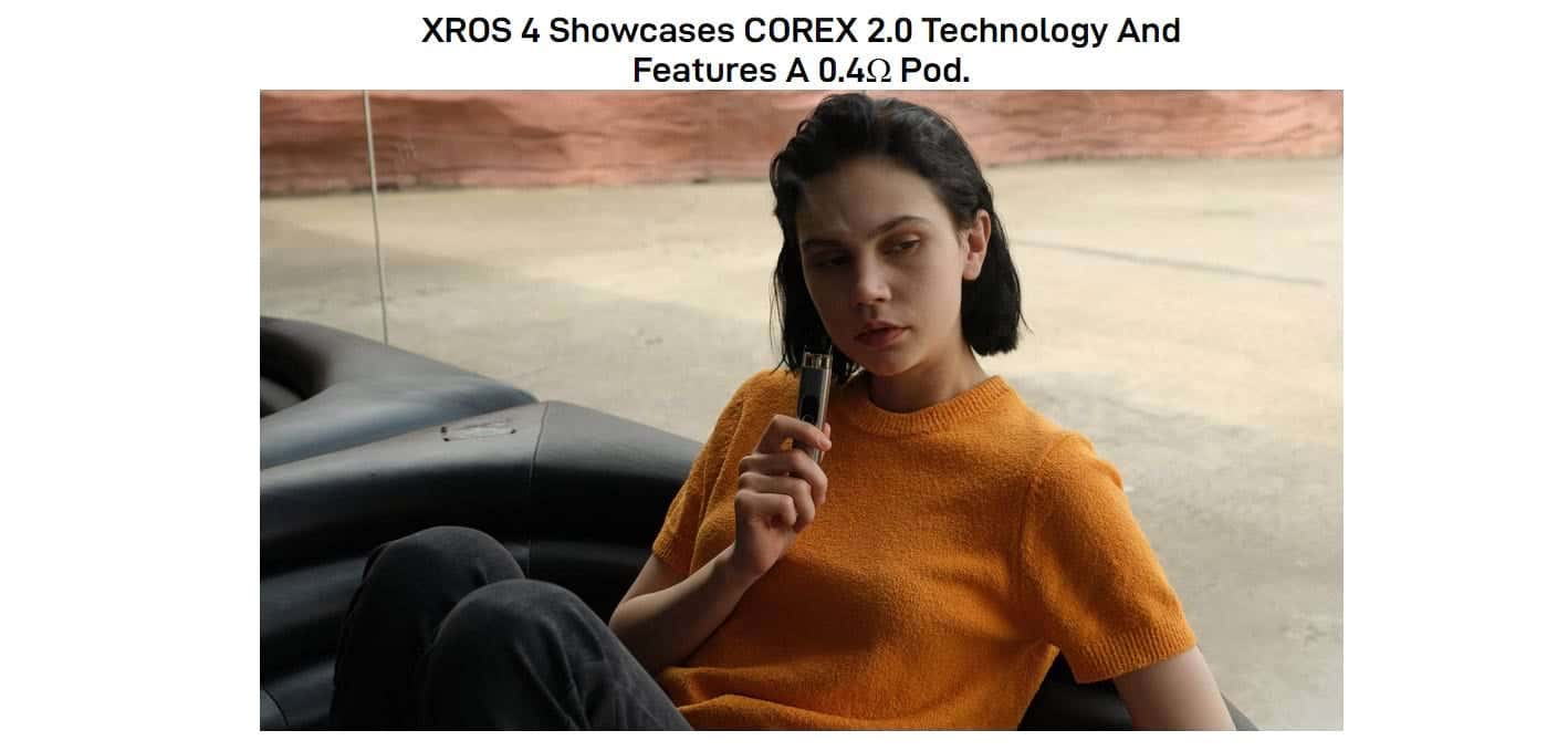 Vaporesso XROS 4 Mini Pod Kit - COREX 2.0 Technology