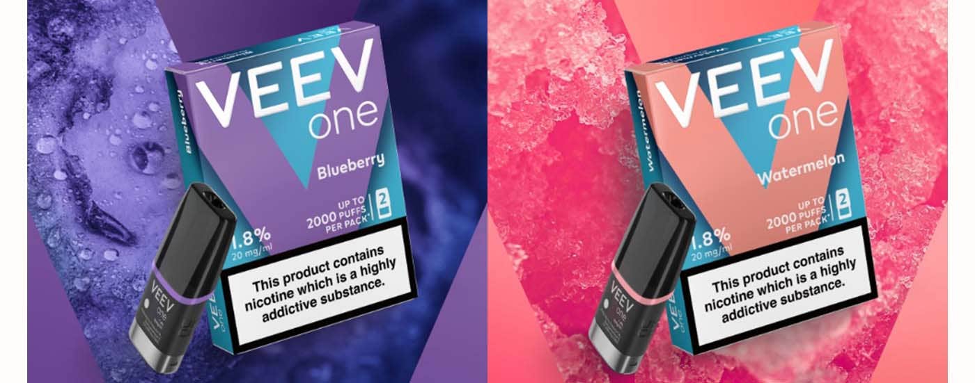 VEEV ONE Prefilled Vape Kit + ZYN Nicotine Pouch Bundle - Refreshing Line