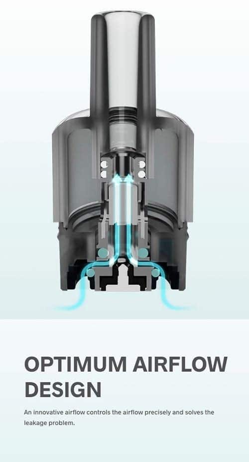 Voopoo ITO Cartridge Pod - Optimum airflow design