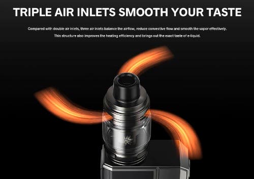 Voopoo UForce-L Tank - Triple air inlets smooth your taste