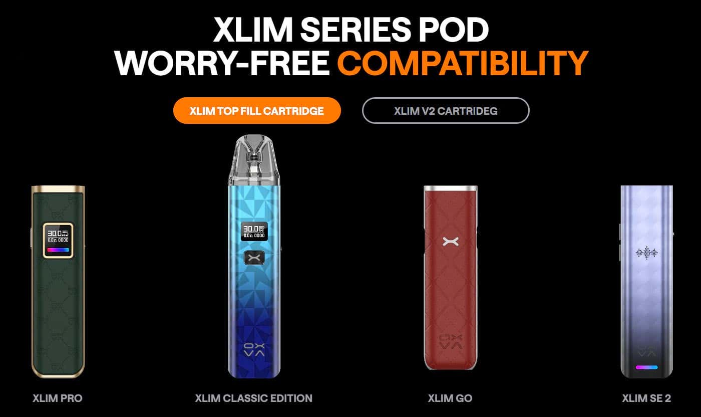 Oxva Xlim Classic Edition Pod Kit - Xlim Pod Series