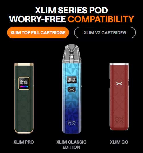 Oxva Xlim Classic Edition Pod Kit - Xlim Pod Series