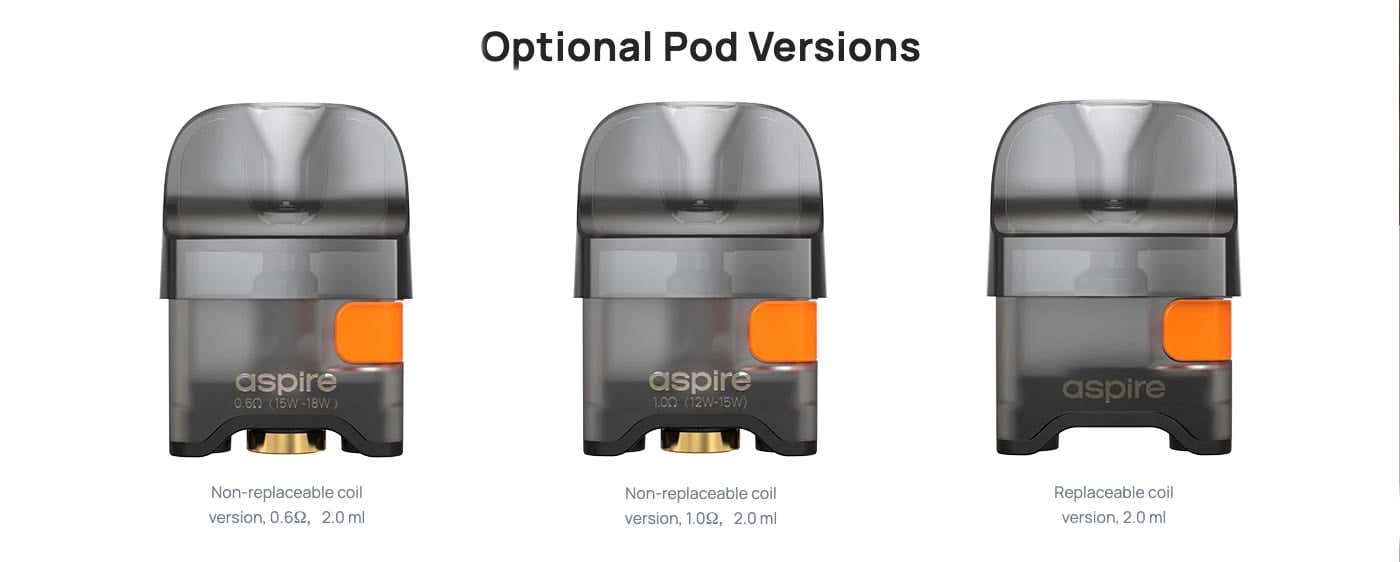 Aspire Flexus PRO Pod Kit - Optional pod versions