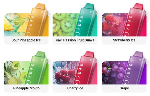 Elf Bar AF5000 Disposable Kit - 15 Deliciously intense flavours