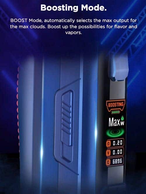 Geekvape Aegis Boost PRO 2 B100 Pod Vape Kit - Boosting mode