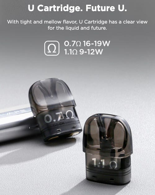 Geekvape U Cartridge - The future of pod vaping