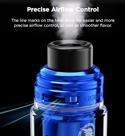 Geekvape Z Fli Tank - Precise airflow control