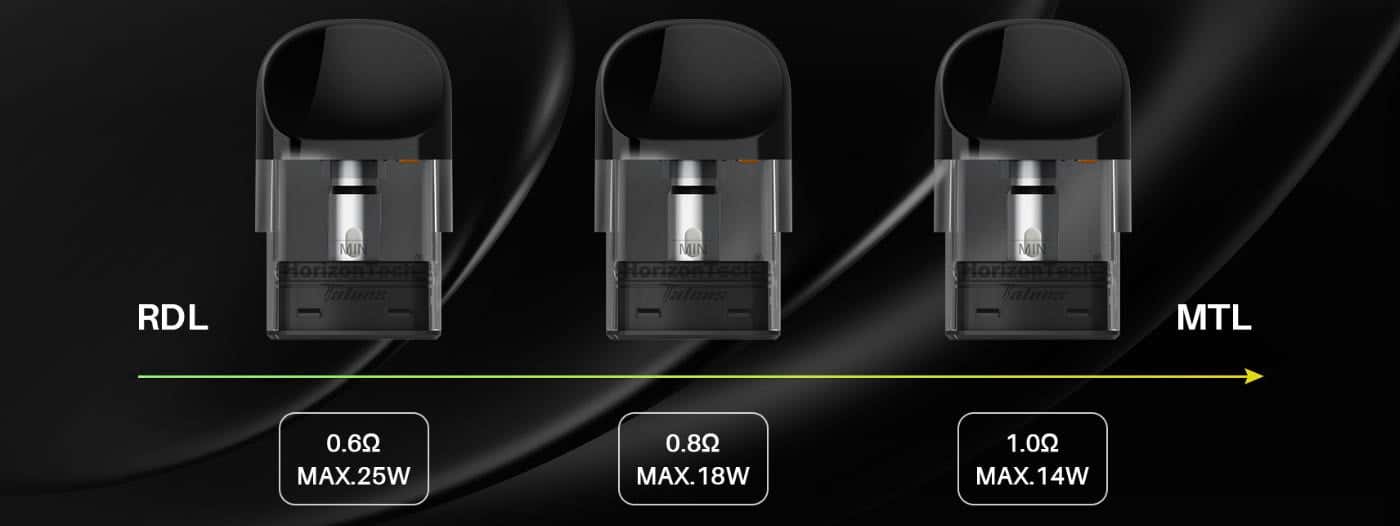 Horizontech Talons Pods - Three resistances of power