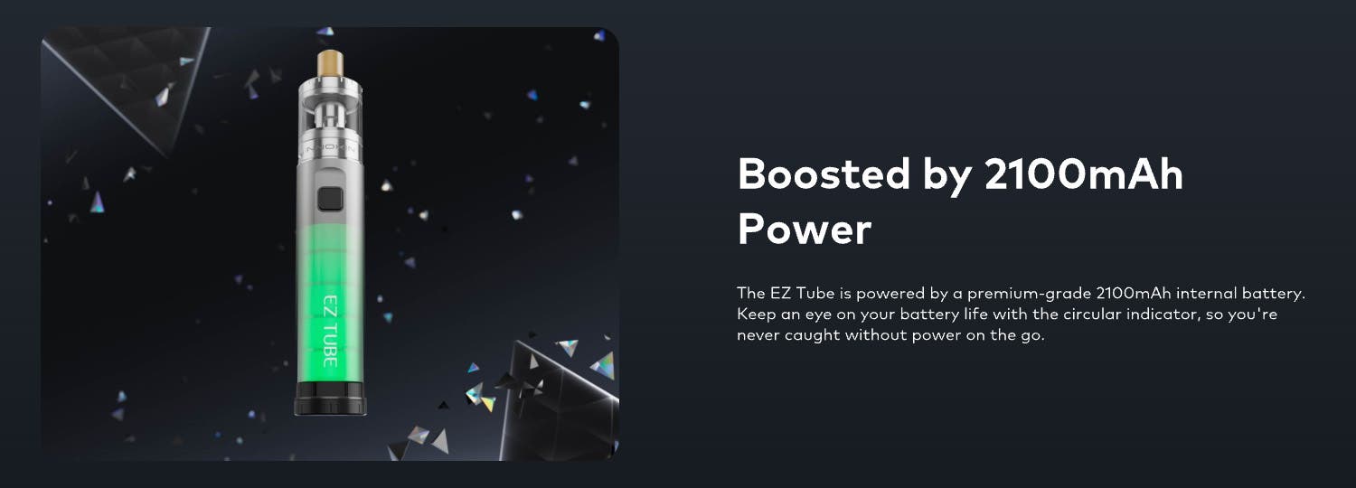 Innokin EZ Tube Zenith Minimal Vape Kit - Boosted by 2100 mAh Power
