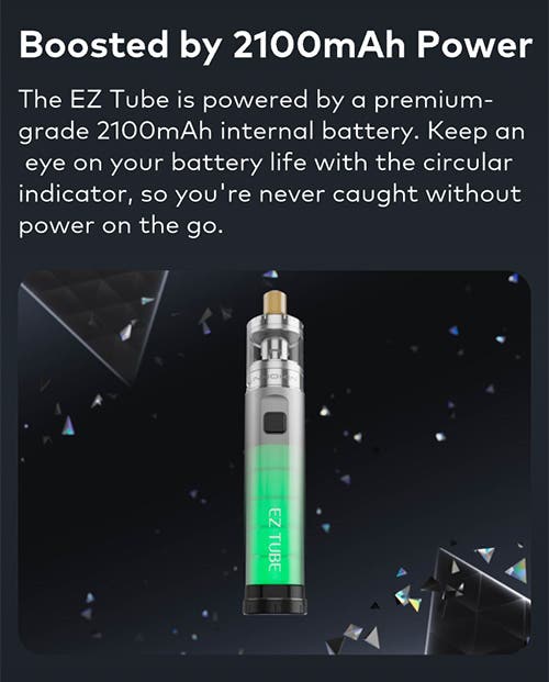 Innokin EZ Tube Zenith Minimal Vape Kit - Boosted by 2100 mAh Power