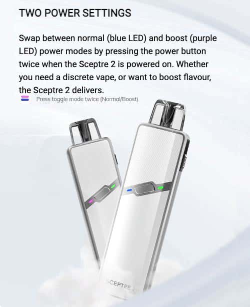 Innokin Sceptre 2 Pod Vape Kit - Two power settings