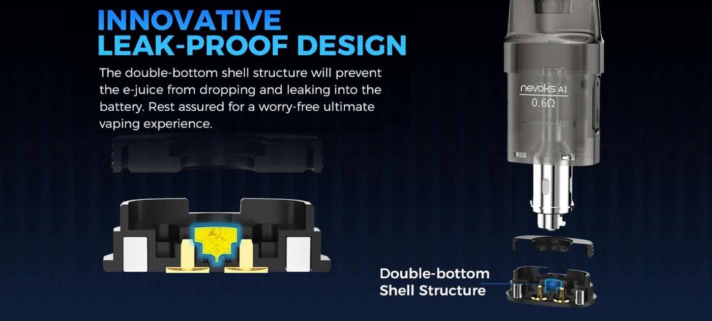 Nevoks Feelin A1 Pod Vape Kit - Innovative Leak-Proof Design