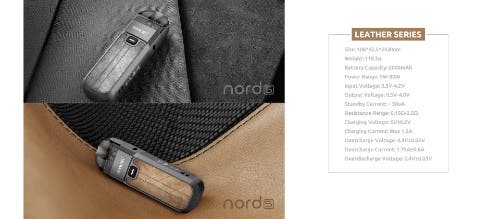 Smok Nord 5 Pod Kit - Specifications leather series
