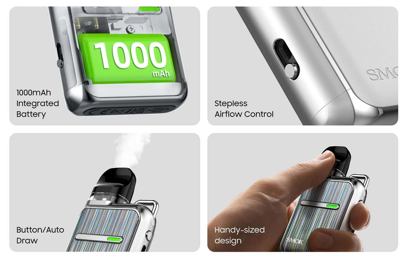 Smok Novo Master Box Pod Vape Kit - Key features
