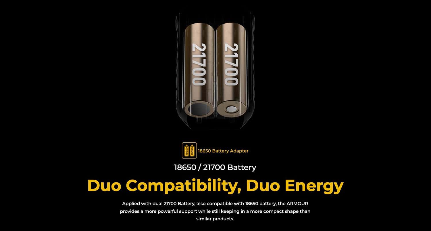 Vaporesso Armour Max Kit - Duo compatibility, duo energy