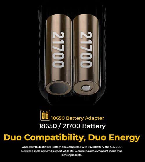 Vaporesso Armour Max Kit - Duo compatibility, duo energy