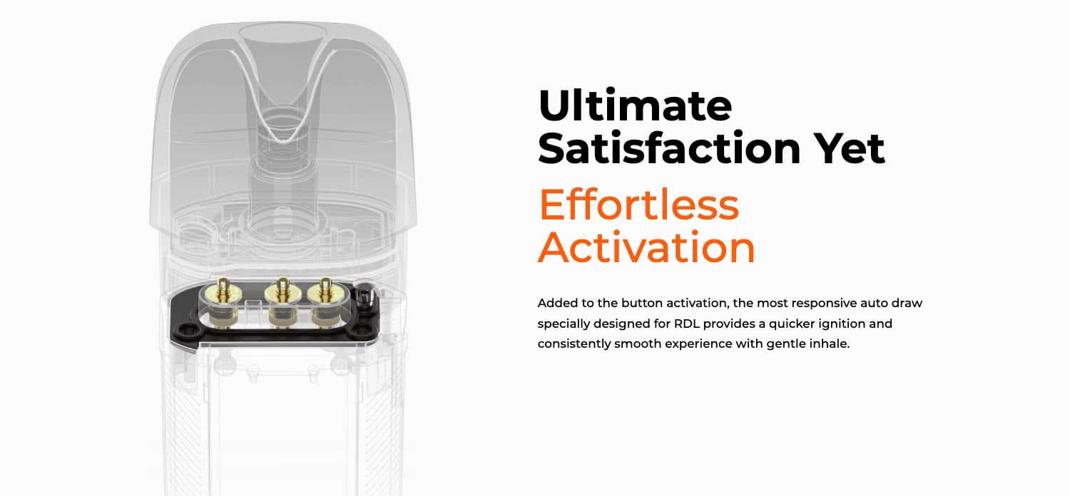 Vaporesso Luxe X Pro - Ultimate satisfaction yet effortless activation