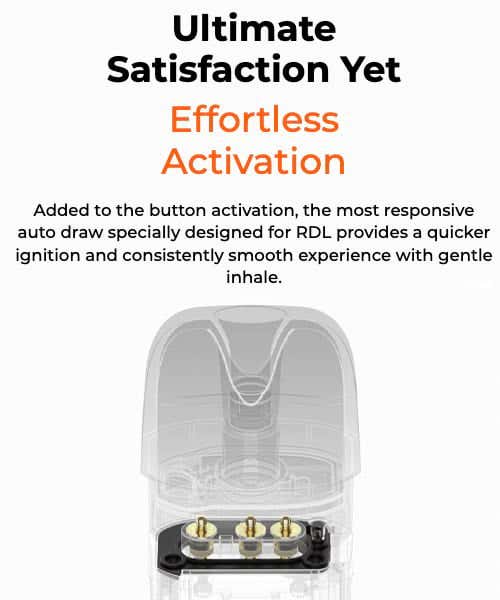 Vaporesso Luxe X Pro - Ultimate satisfaction yet effortless activation