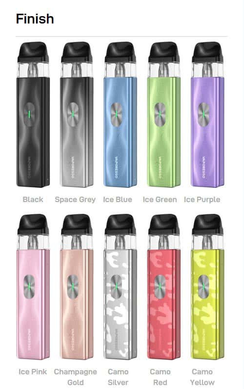 Vaporesso XROS 4 Mini Pod Kit - Colours