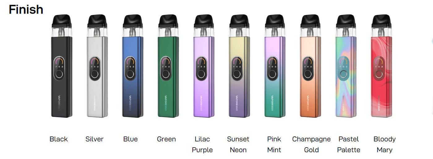 Vaporesso XROS 4 Pod Vape Kit - Colours