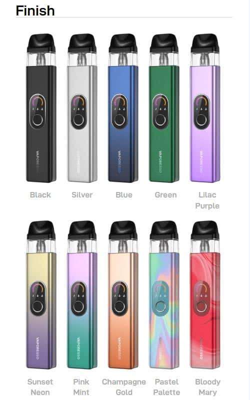 Vaporesso XROS 4 Pod Vape Kit - Colours