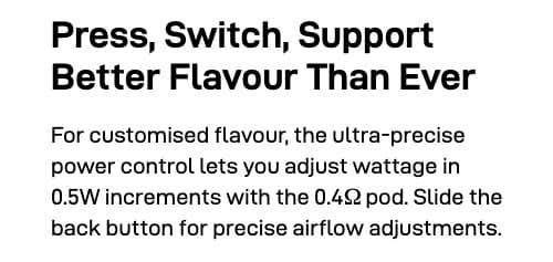 Vaporesso XROS Pro Pod Vape Kit - Press, switch, support better flavour than ever