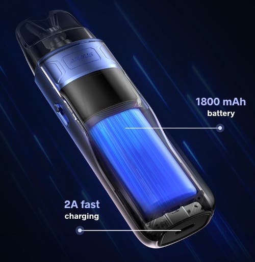VooPoo Argus E40 Pod Vape Kit - Huge 1800 mAh built-in battery