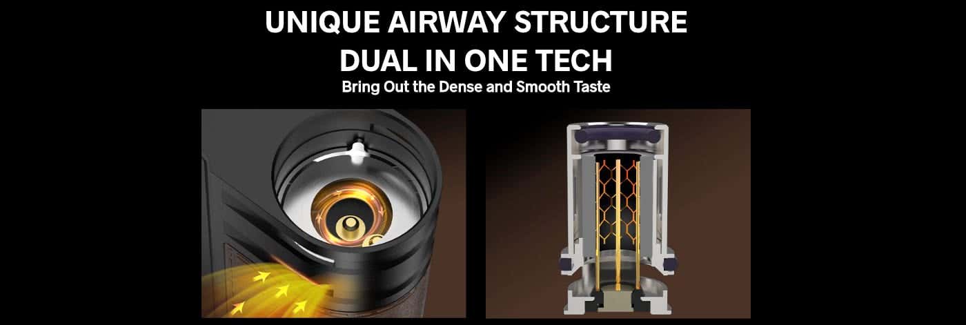 Drag E60 Mod - Unique built-in airway structure