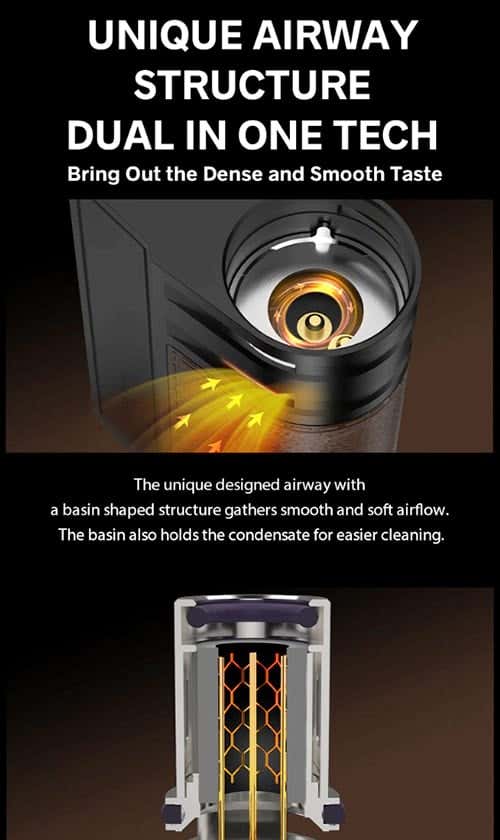 Drag E60 Mod - Unique built-in airway structure